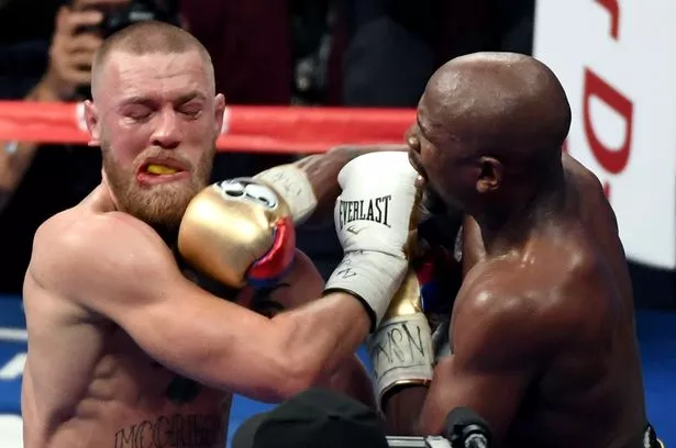 Mayweather and McGregor went head to head in 2017